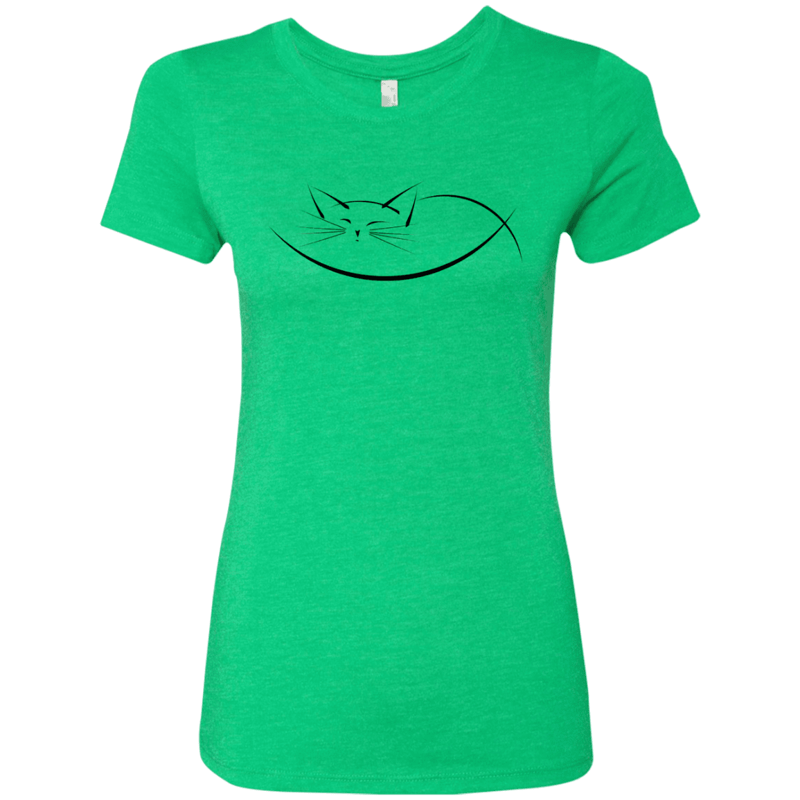 T-Shirts Envy / S Cat Nap Women's Triblend T-Shirt