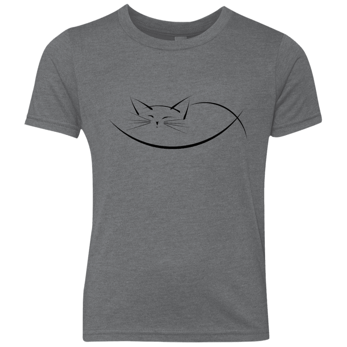 T-Shirts Premium Heather / YXS Cat Nap Youth Triblend T-Shirt