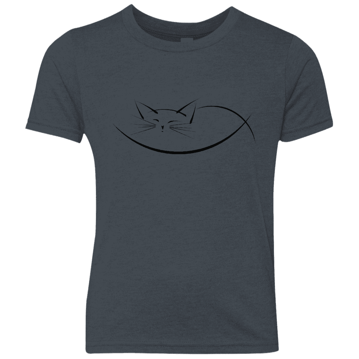 T-Shirts Vintage Navy / YXS Cat Nap Youth Triblend T-Shirt