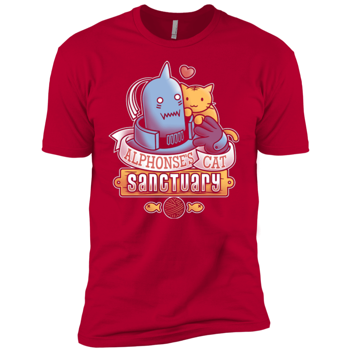 T-Shirts Red / YXS CAT SANCTUARY Boys Premium T-Shirt