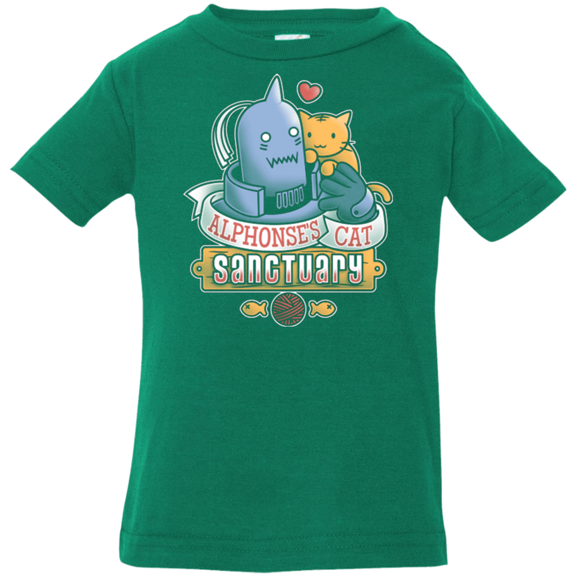 T-Shirts Kelly / 6 Months CAT SANCTUARY Infant Premium T-Shirt