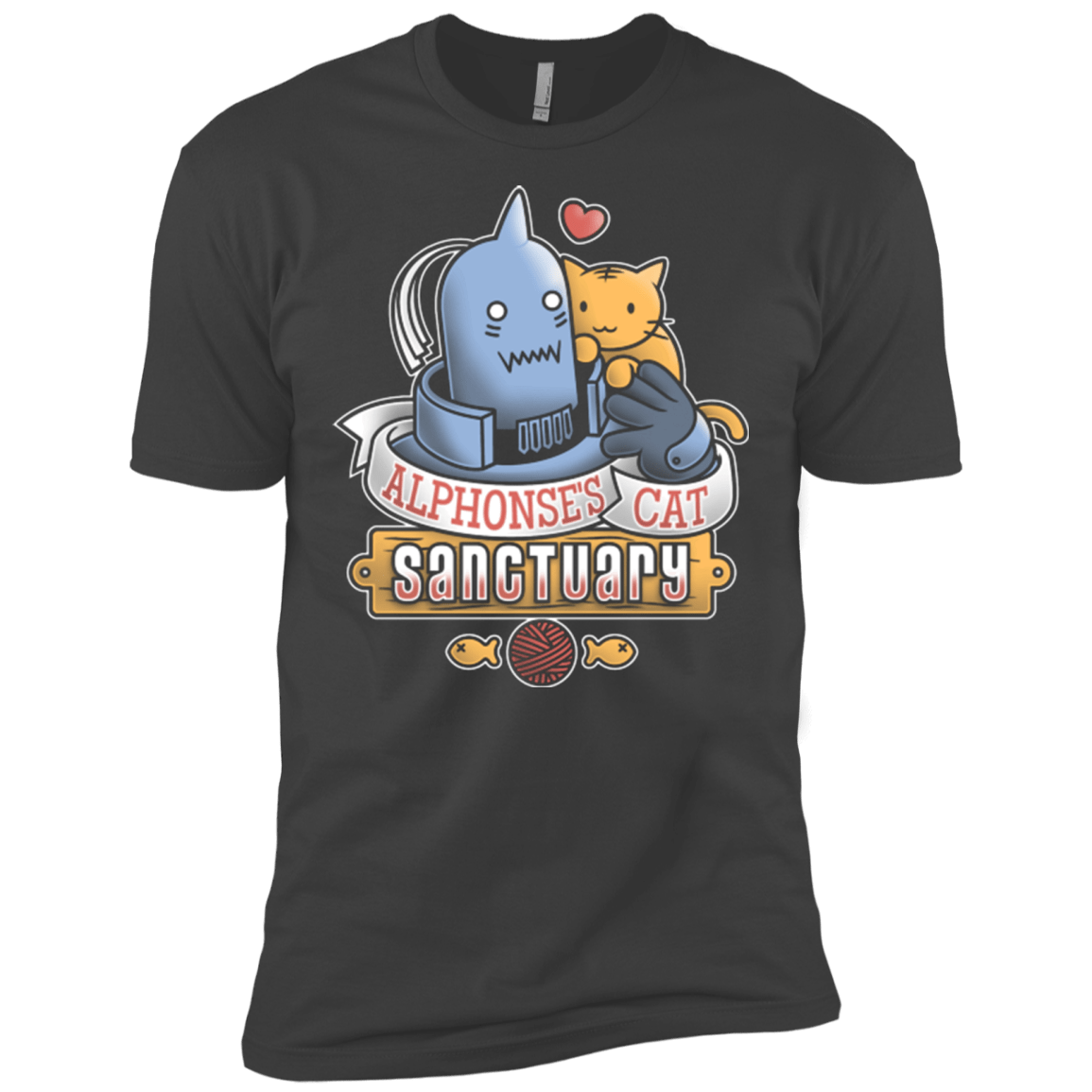 T-Shirts Heavy Metal / X-Small CAT SANCTUARY Men's Premium T-Shirt