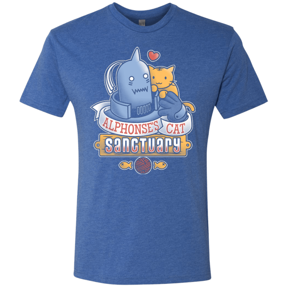 T-Shirts Vintage Royal / Small CAT SANCTUARY Men's Triblend T-Shirt