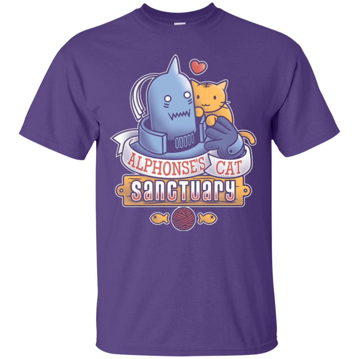 T-Shirts Purple / Small CAT SANCTUARY T-Shirt