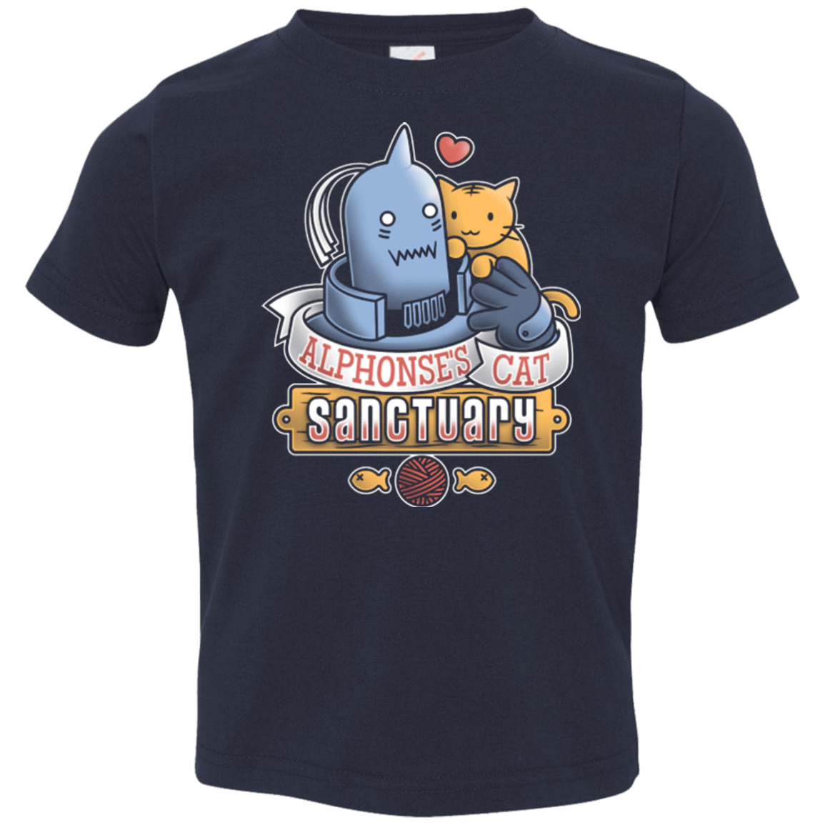 T-Shirts Navy / 2T CAT SANCTUARY Toddler Premium T-Shirt