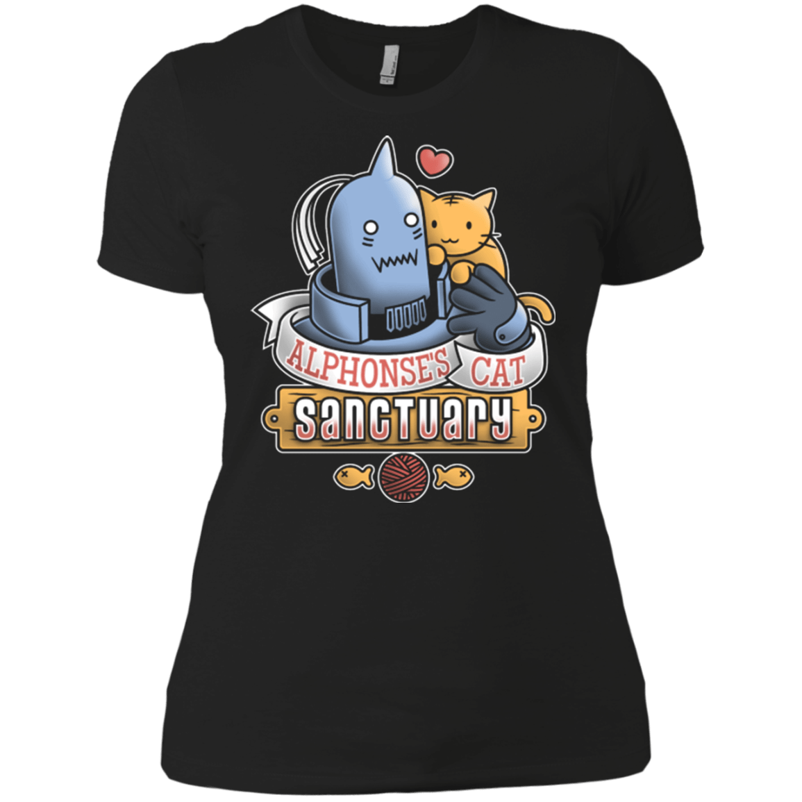 T-Shirts Black / X-Small CAT SANCTUARY Women's Premium T-Shirt