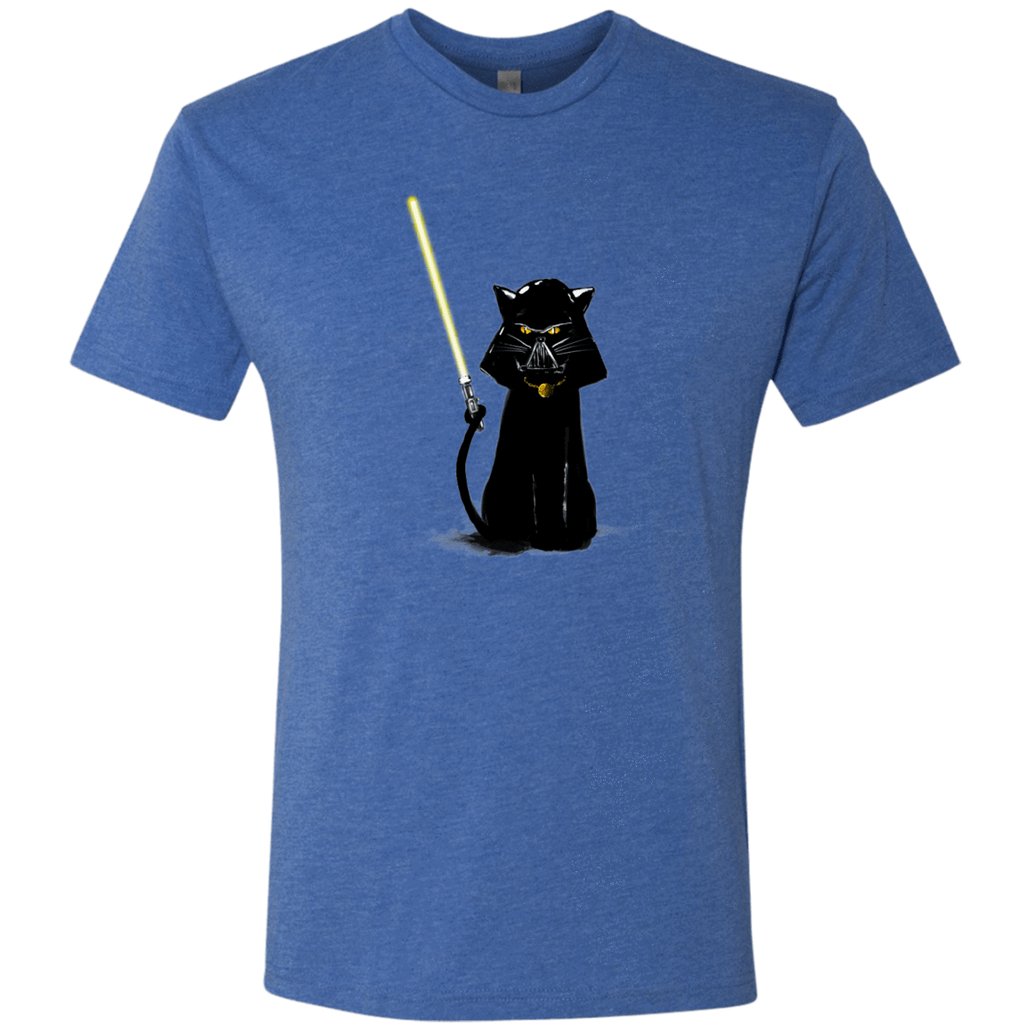 T-Shirts Vintage Royal / S Cat Vader Men's Triblend T-Shirt