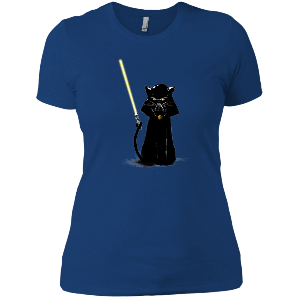 T-Shirts Royal / X-Small Cat Vader Women's Premium T-Shirt