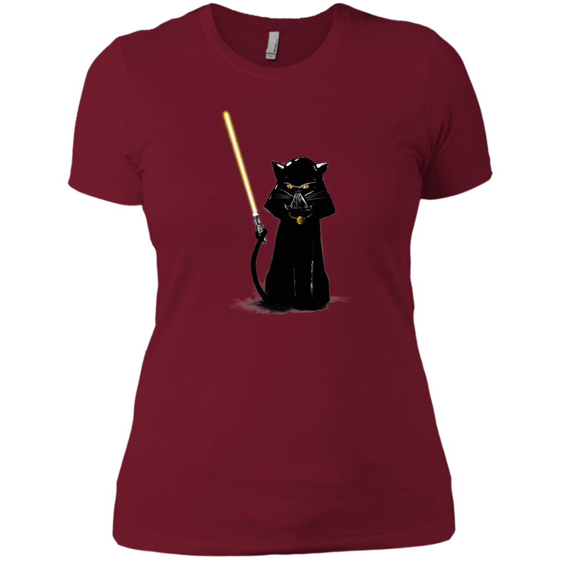 T-Shirts Scarlet / X-Small Cat Vader Women's Premium T-Shirt