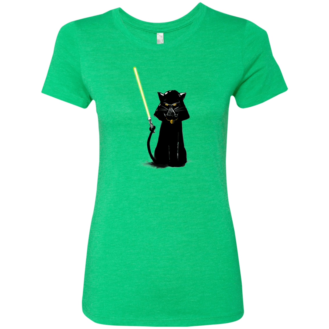 T-Shirts Envy / S Cat Vader Women's Triblend T-Shirt