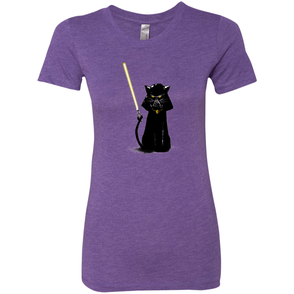T-Shirts Purple Rush / S Cat Vader Women's Triblend T-Shirt