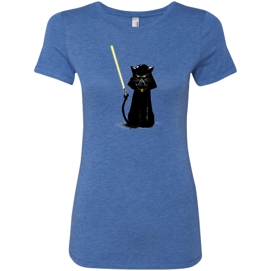 T-Shirts Vintage Royal / S Cat Vader Women's Triblend T-Shirt