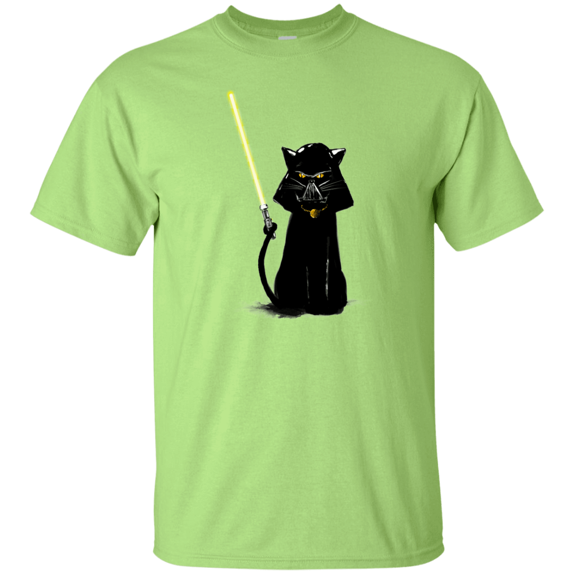 T-Shirts Mint Green / YXS Cat Vader Youth T-Shirt