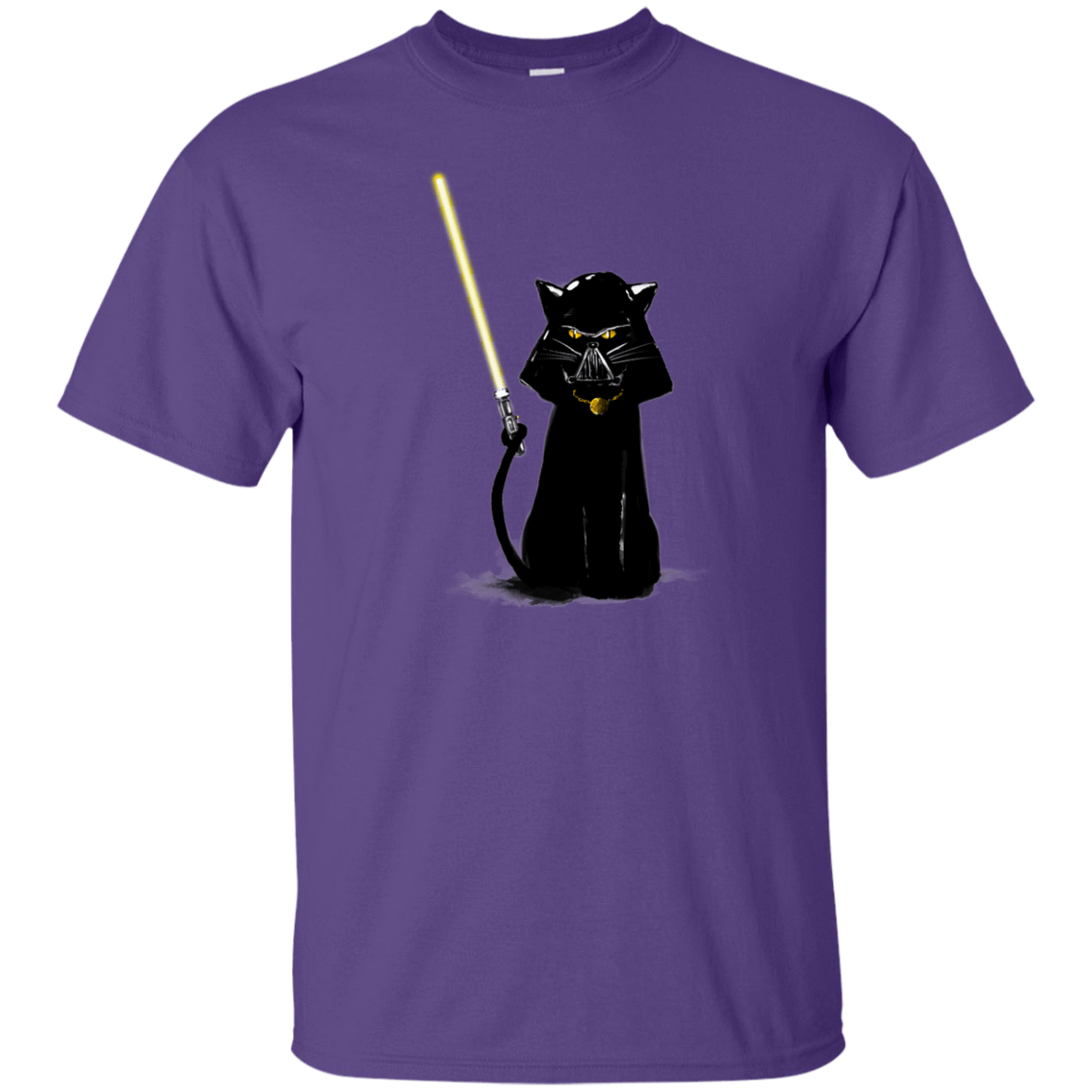 T-Shirts Purple / YXS Cat Vader Youth T-Shirt
