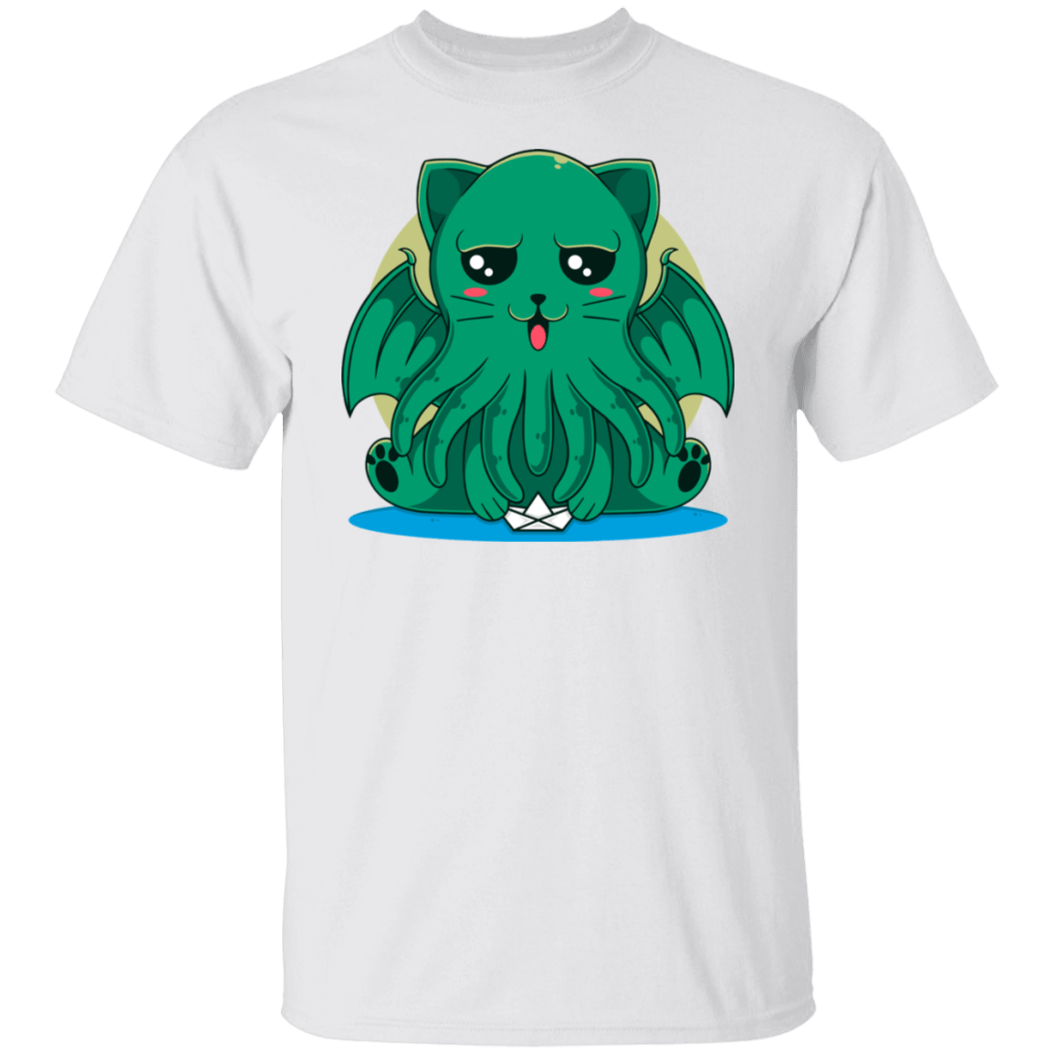 T-Shirts White / S Cathulhu T-Shirt