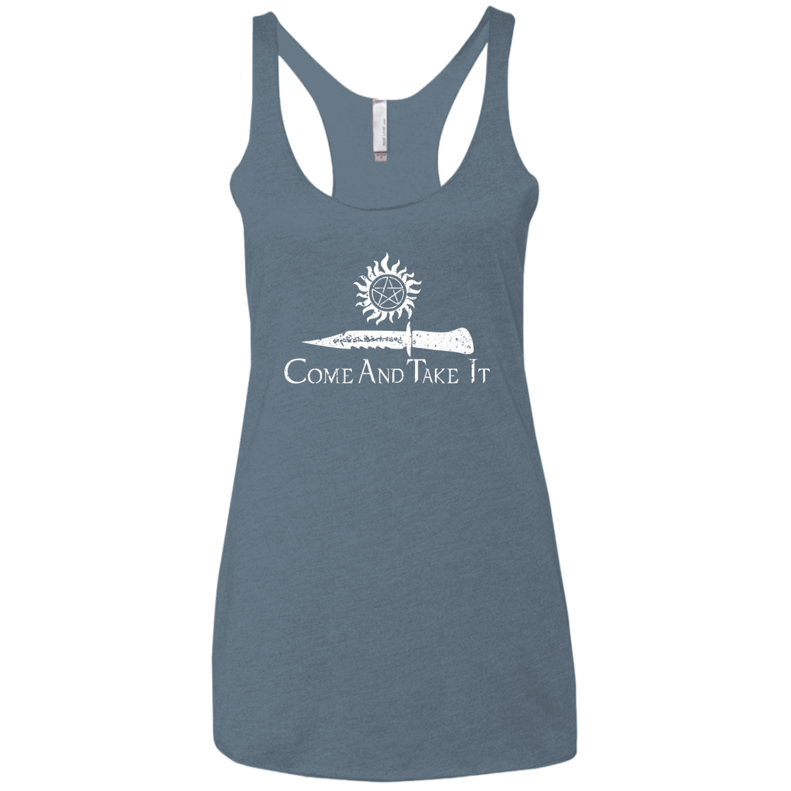 CATI Women's Triblend Racerback Tank