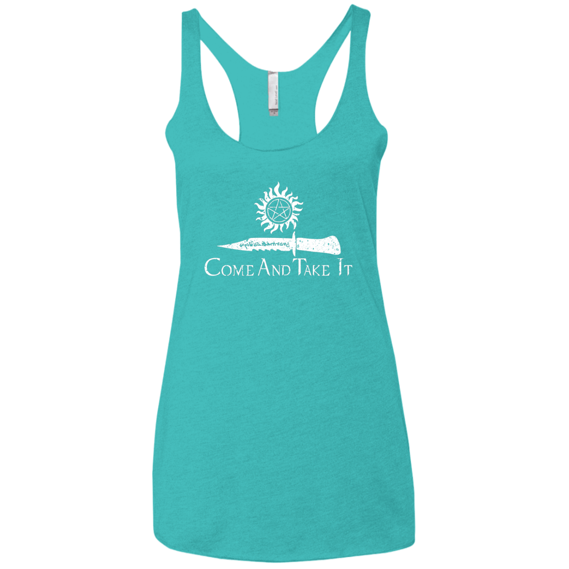 CATI Women's Triblend Racerback Tank