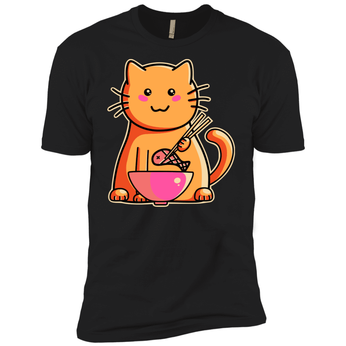 T-Shirts Black / X-Small Cats Favourite Meal Men's Premium T-Shirt