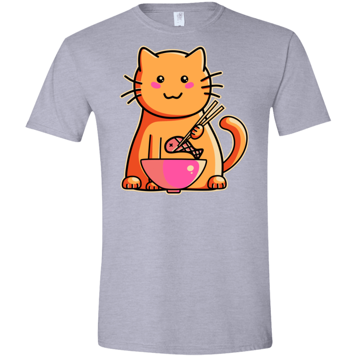 T-Shirts Sport Grey / X-Small Cats Favourite Meal Men's Semi-Fitted Softstyle