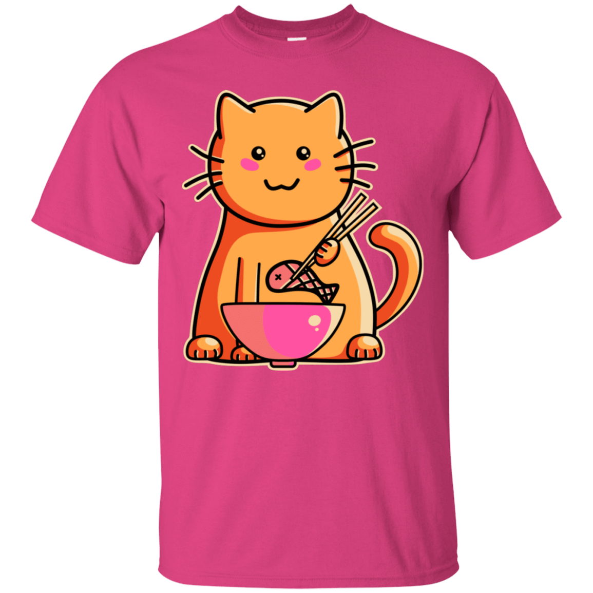 T-Shirts Heliconia / S Cats Favourite Meal T-Shirt