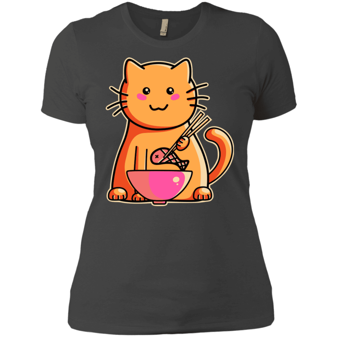 T-Shirts Heavy Metal / X-Small Cats Favourite Meal Women's Premium T-Shirt