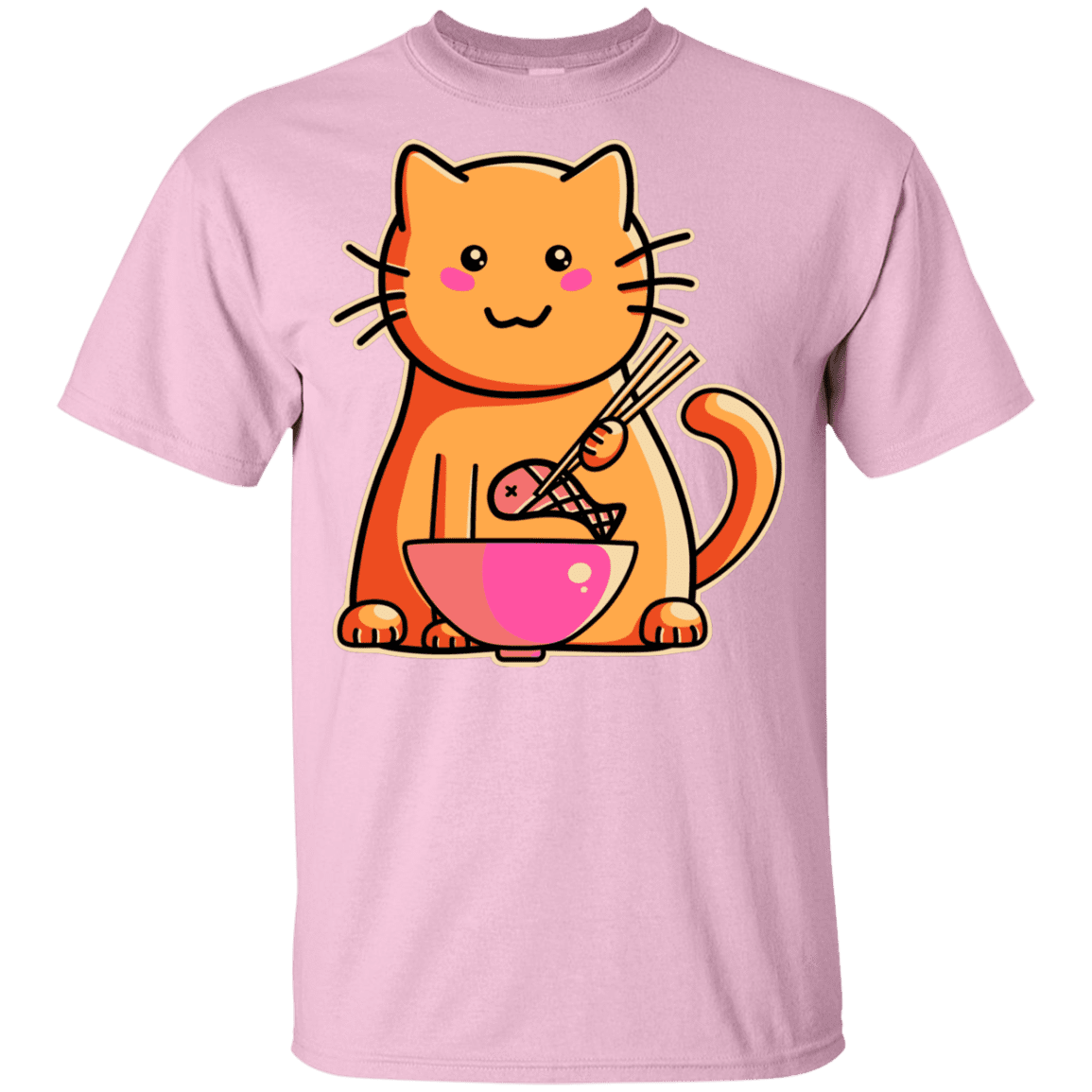T-Shirts Light Pink / YXS Cats Favourite Meal Youth T-Shirt