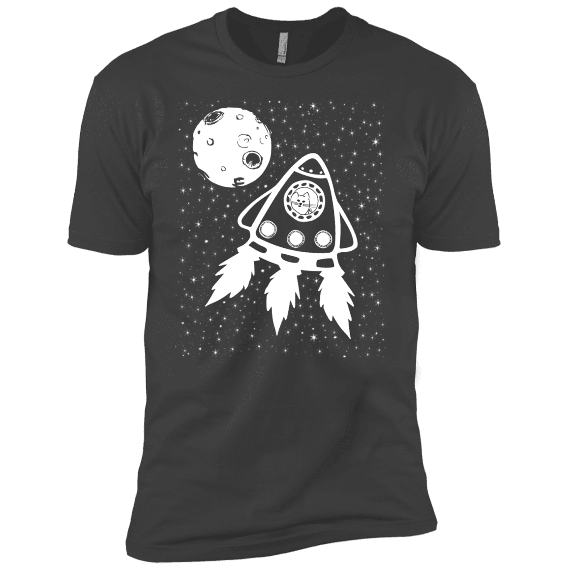 T-Shirts Heavy Metal / YXS Catstronaut Boys Premium T-Shirt
