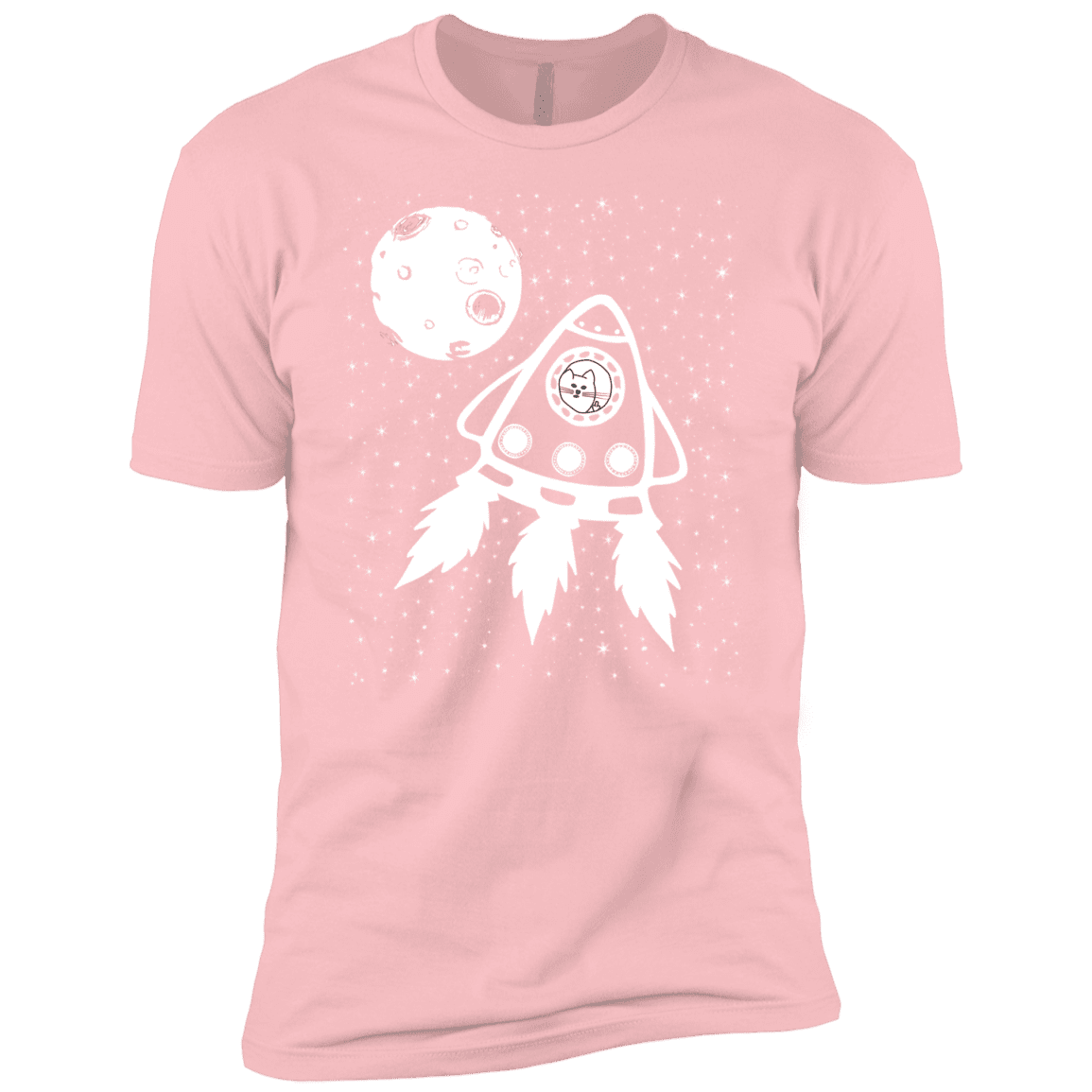 T-Shirts Light Pink / YXS Catstronaut Boys Premium T-Shirt