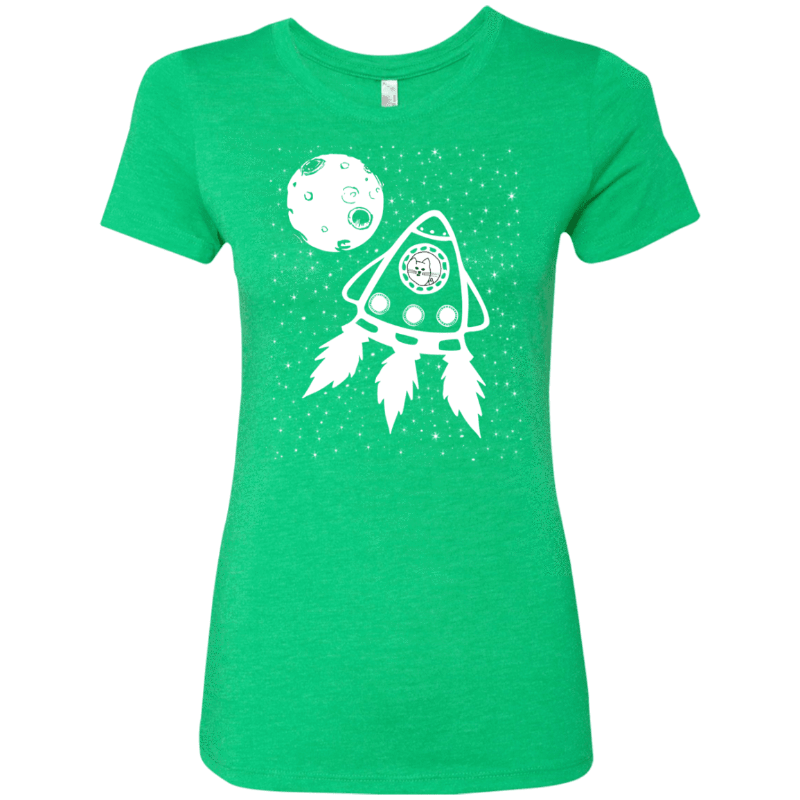 T-Shirts Envy / S Catstronaut Women's Triblend T-Shirt