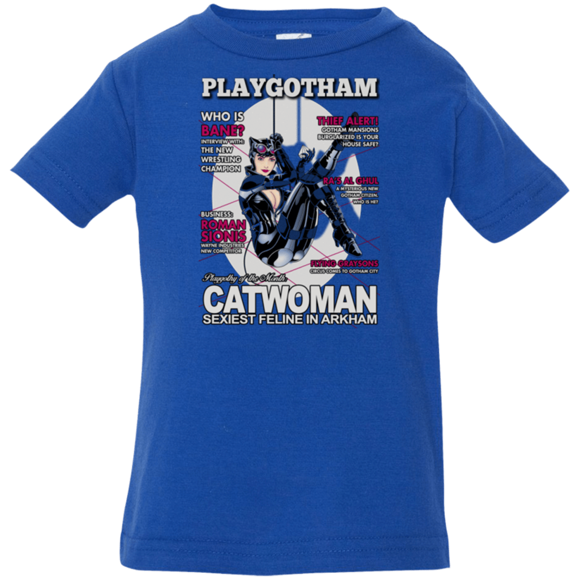 T-Shirts Royal / 6 Months Catwoman PlayGotham Infant Premium T-Shirt