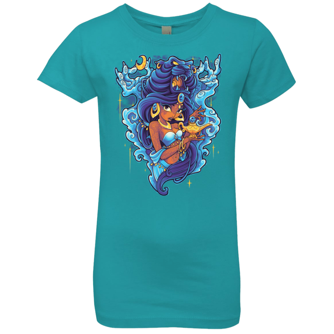 T-Shirts Tahiti Blue / YXS Cave Of Wonders Girls Premium T-Shirt