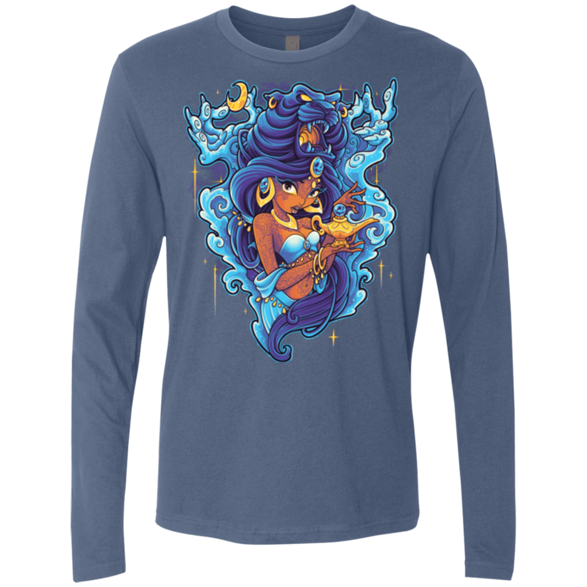 T-Shirts Indigo / Small Cave Of Wonders Men's Premium Long Sleeve