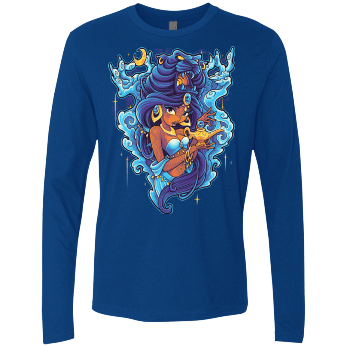 T-Shirts Royal / Small Cave Of Wonders Men's Premium Long Sleeve