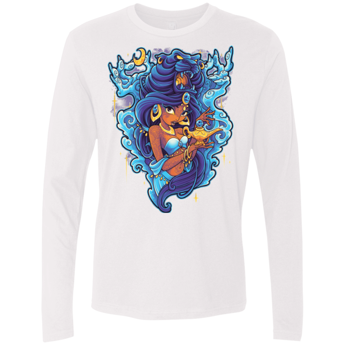 T-Shirts White / Small Cave Of Wonders Men's Premium Long Sleeve