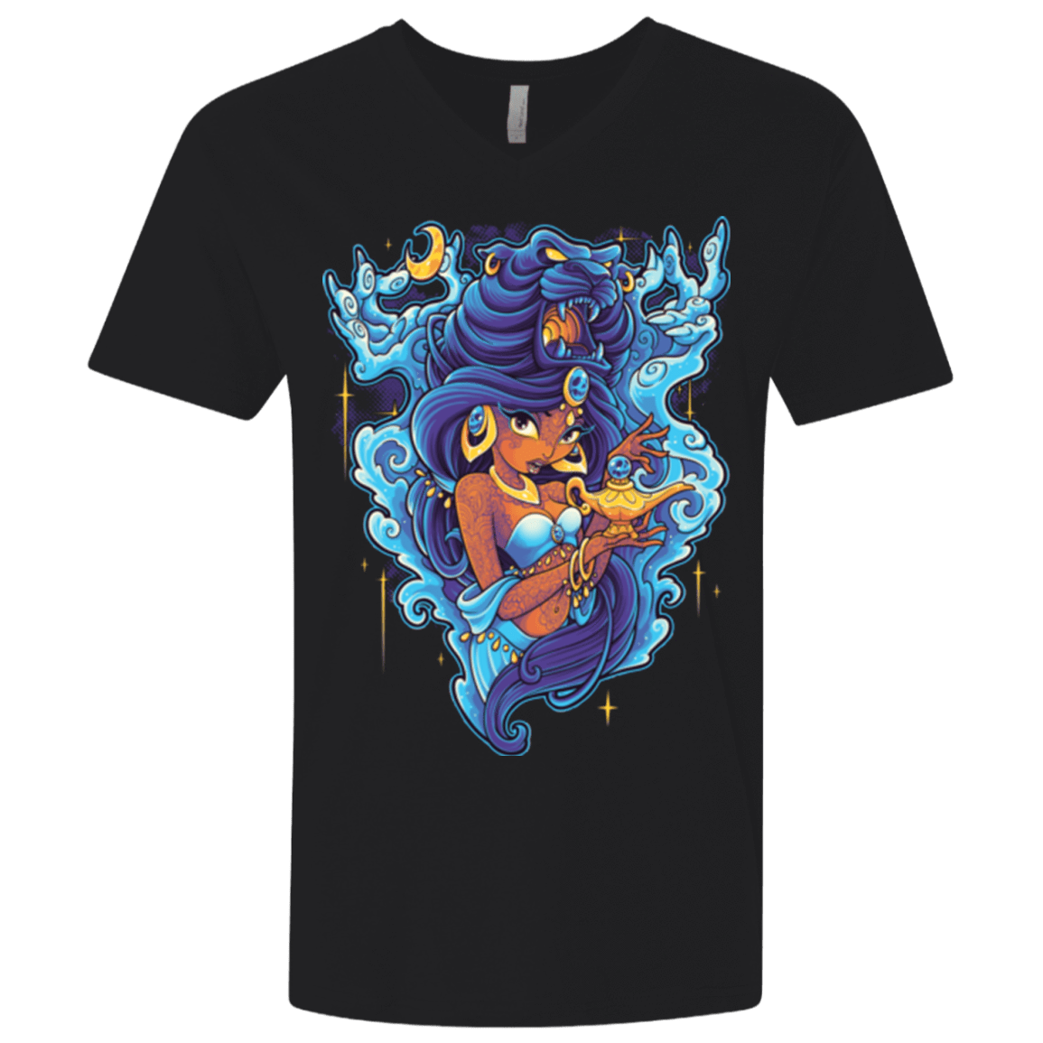 T-Shirts Black / X-Small Cave Of Wonders Men's Premium V-Neck