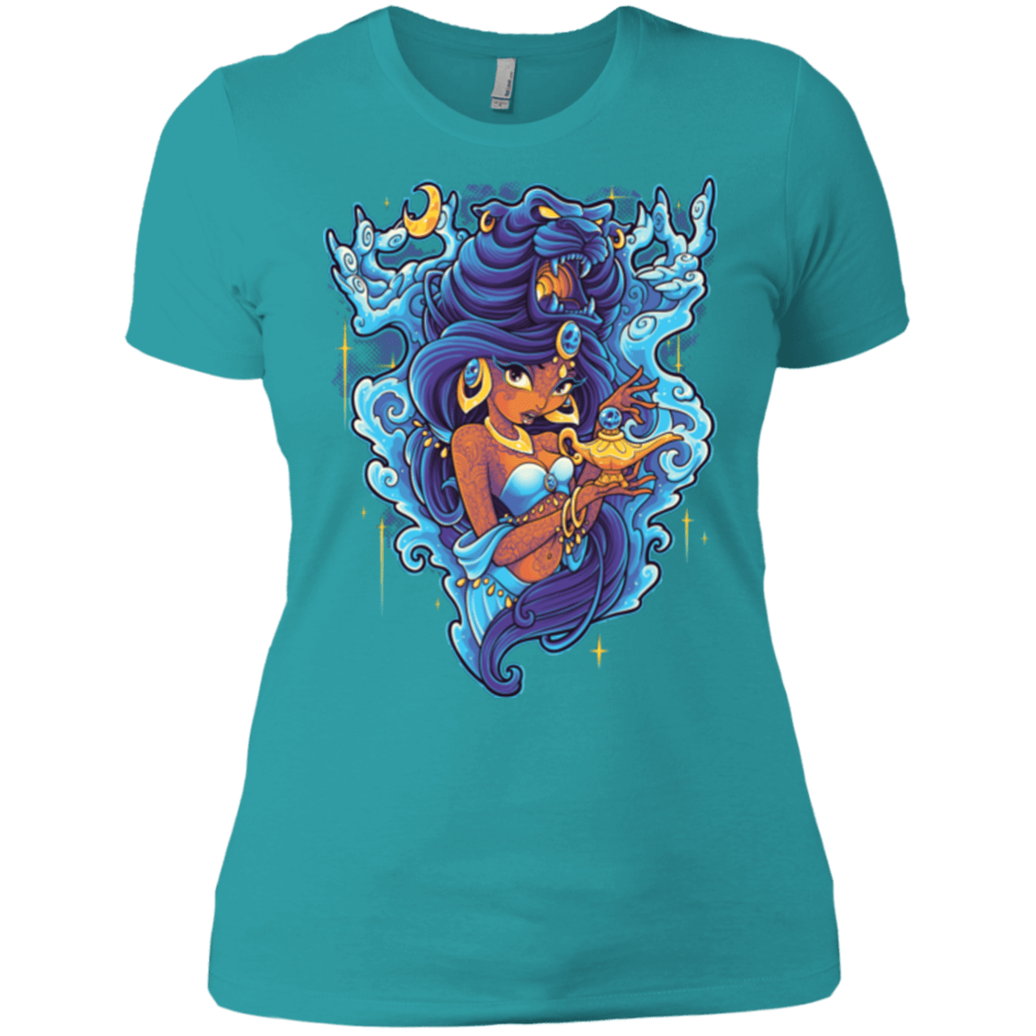 T-Shirts Tahiti Blue / X-Small Cave Of Wonders Women's Premium T-Shirt