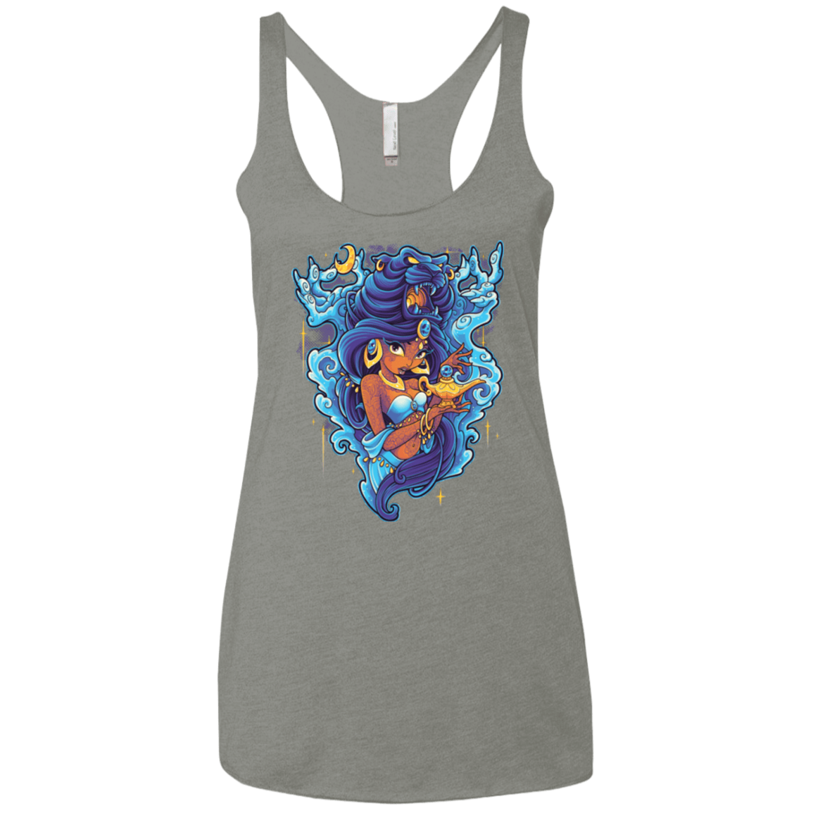 Cave Of Wonders Women's Triblend Racerback Tank