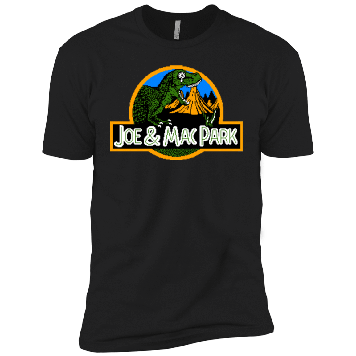 T-Shirts Black / YXS Caveman park Boys Premium T-Shirt