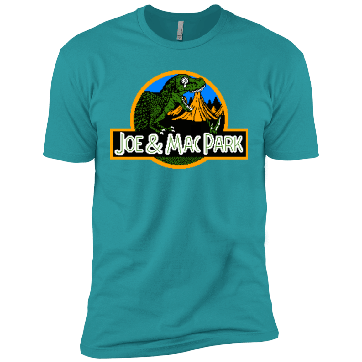 T-Shirts Tahiti Blue / X-Small Caveman park Men's Premium T-Shirt