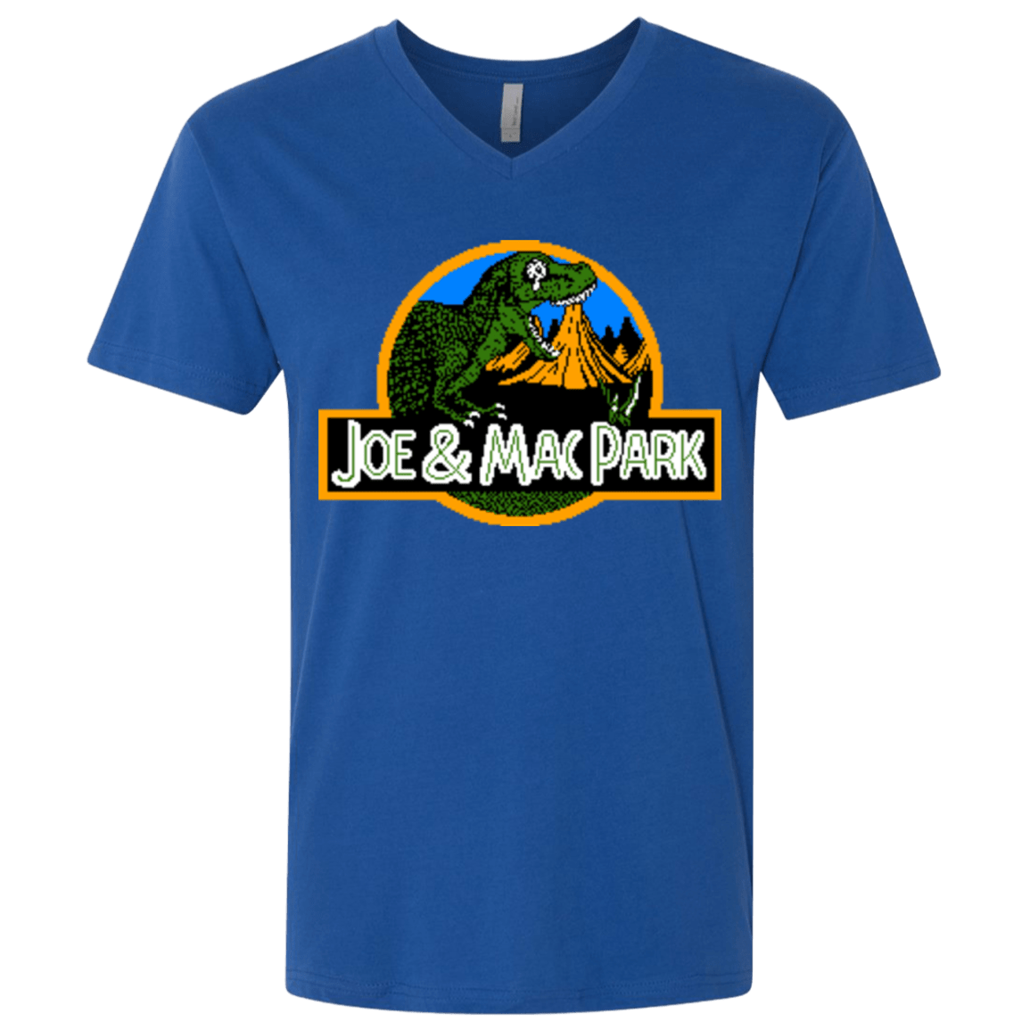 T-Shirts Royal / X-Small Caveman park Men's Premium V-Neck