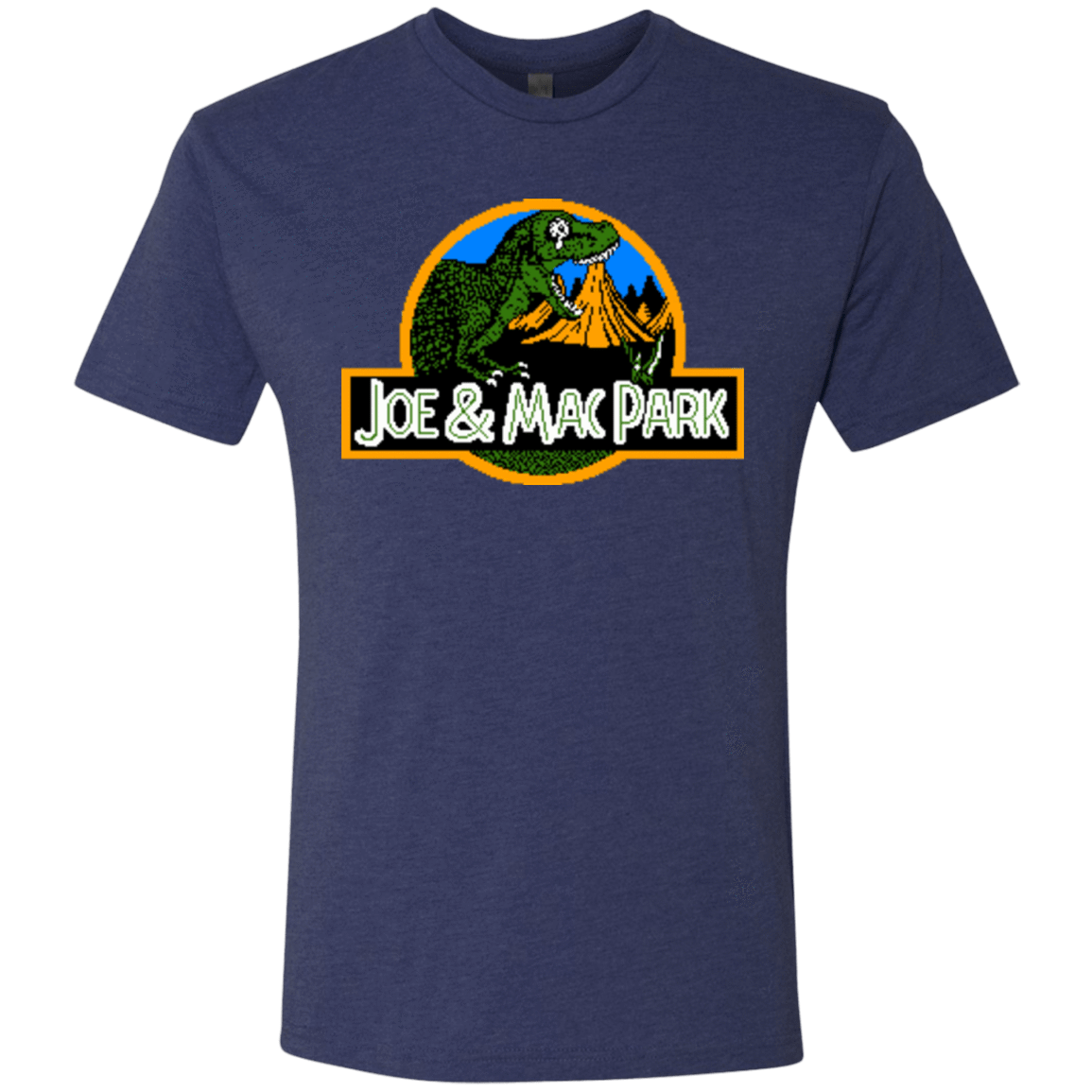 T-Shirts Vintage Navy / Small Caveman park Men's Triblend T-Shirt