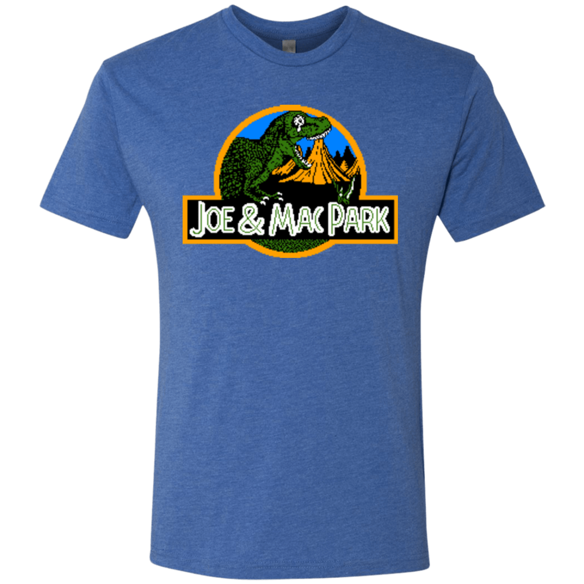 T-Shirts Vintage Royal / Small Caveman park Men's Triblend T-Shirt