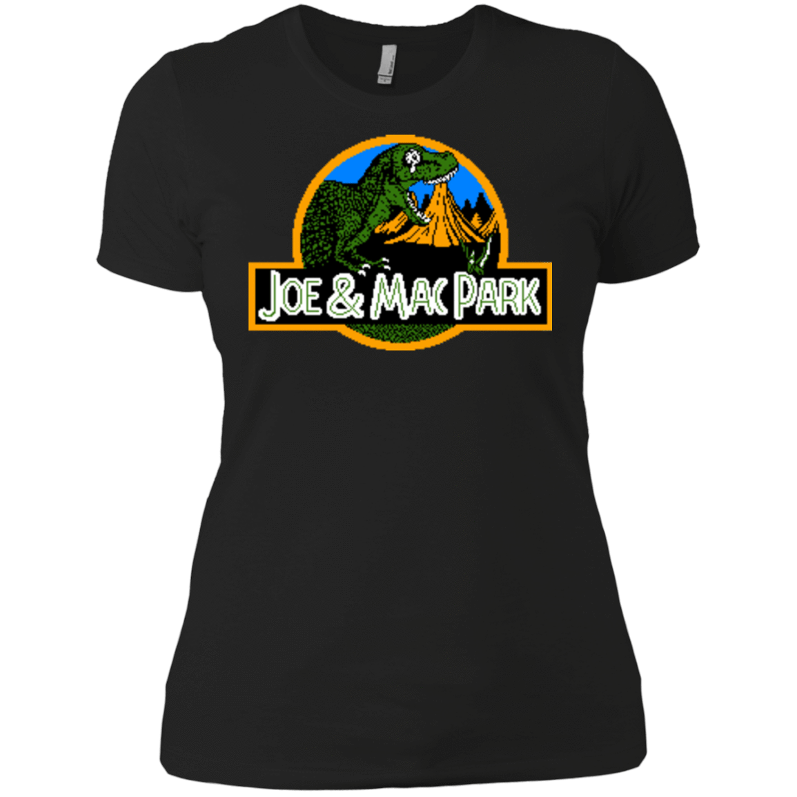 T-Shirts Black / X-Small Caveman park Women's Premium T-Shirt