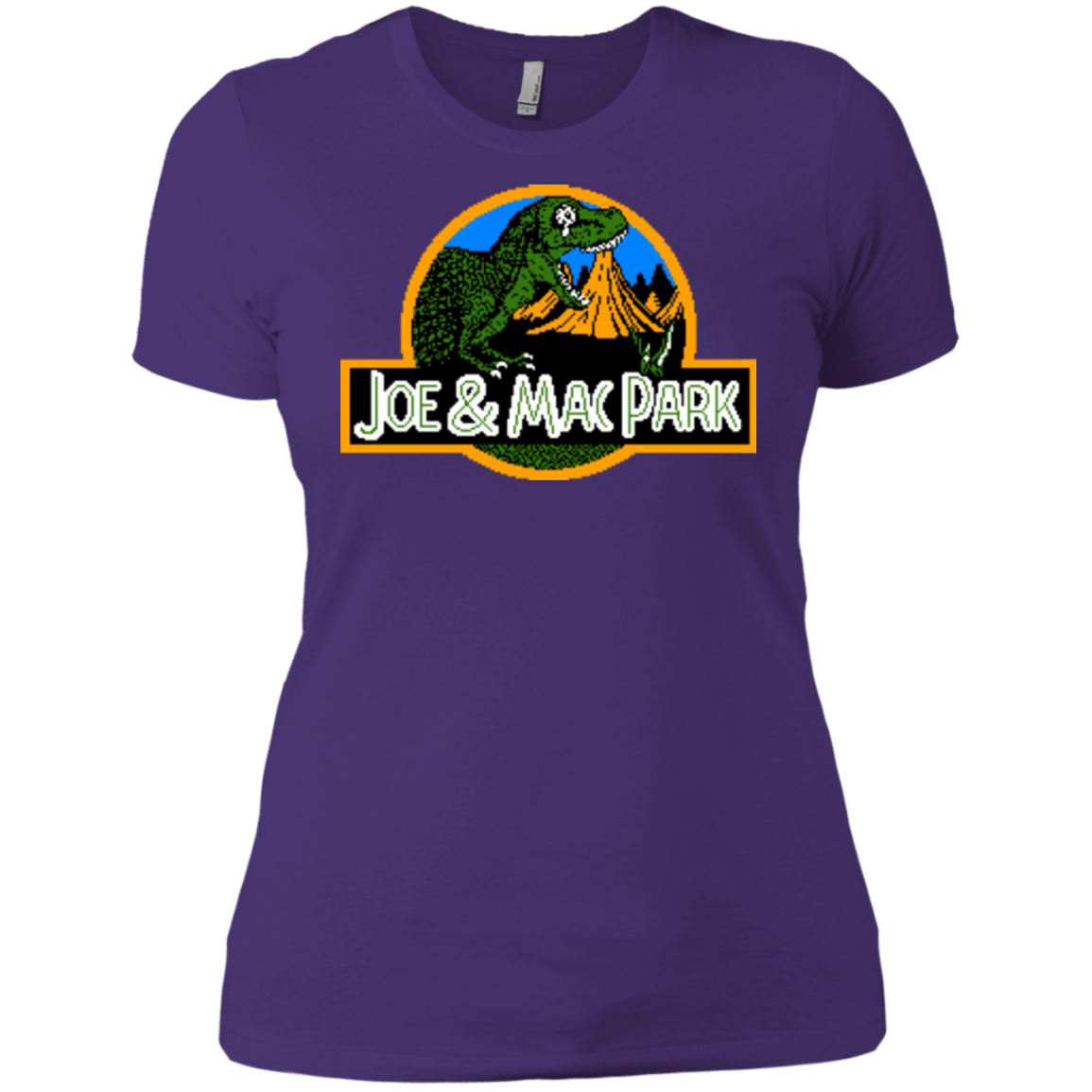 T-Shirts Purple / X-Small Caveman park Women's Premium T-Shirt