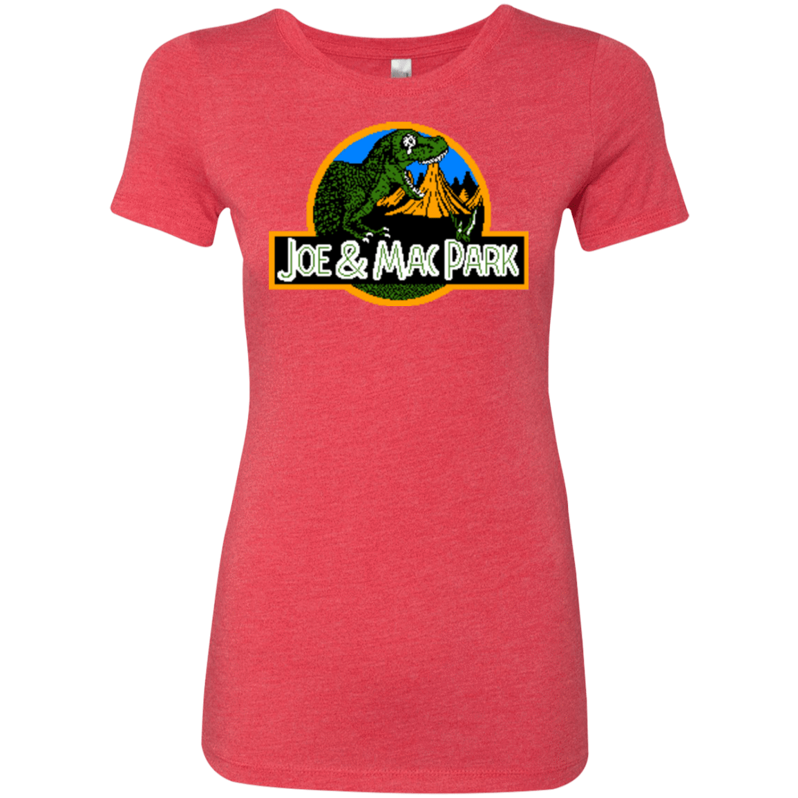 T-Shirts Vintage Red / Small Caveman park Women's Triblend T-Shirt
