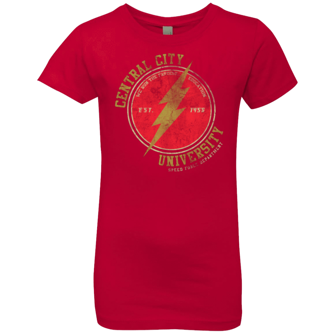 T-Shirts Red / YXS Central City U Girls Premium T-Shirt