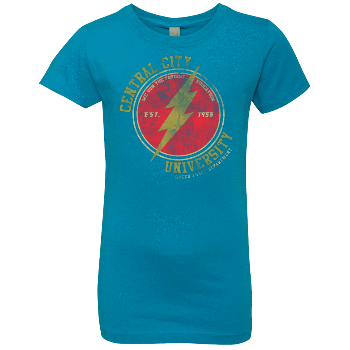 T-Shirts Turquoise / YXS Central City U Girls Premium T-Shirt