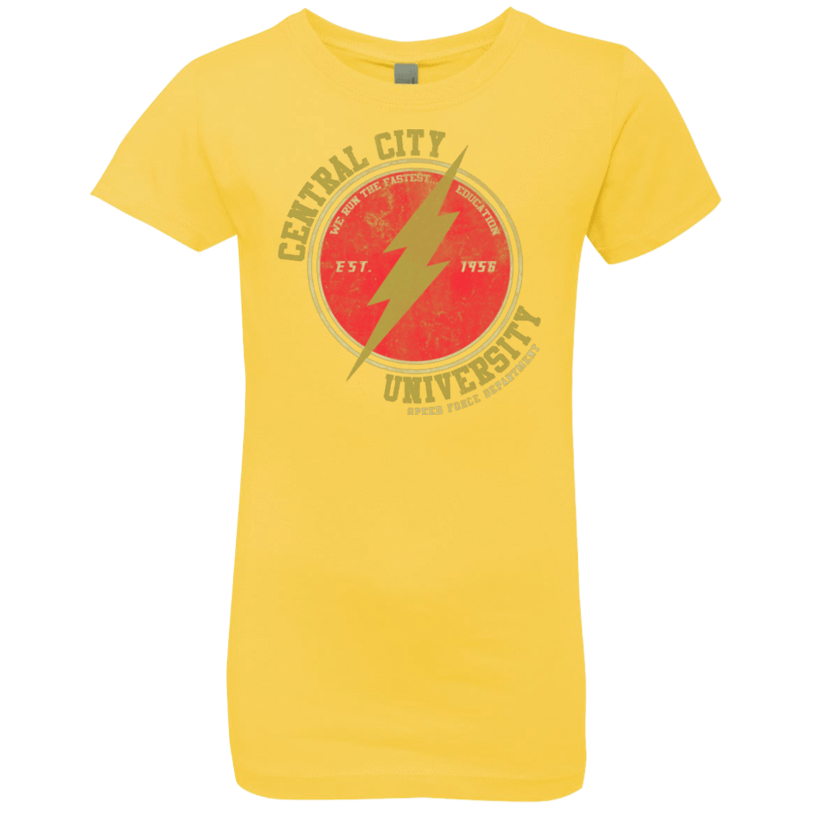 T-Shirts Vibrant Yellow / YXS Central City U Girls Premium T-Shirt