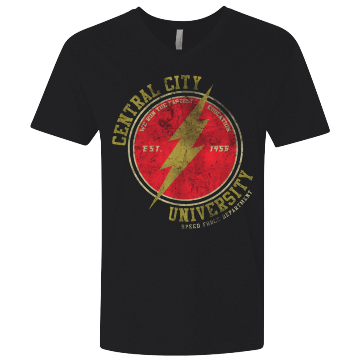 T-Shirts Black / X-Small Central City U Men's Premium V-Neck