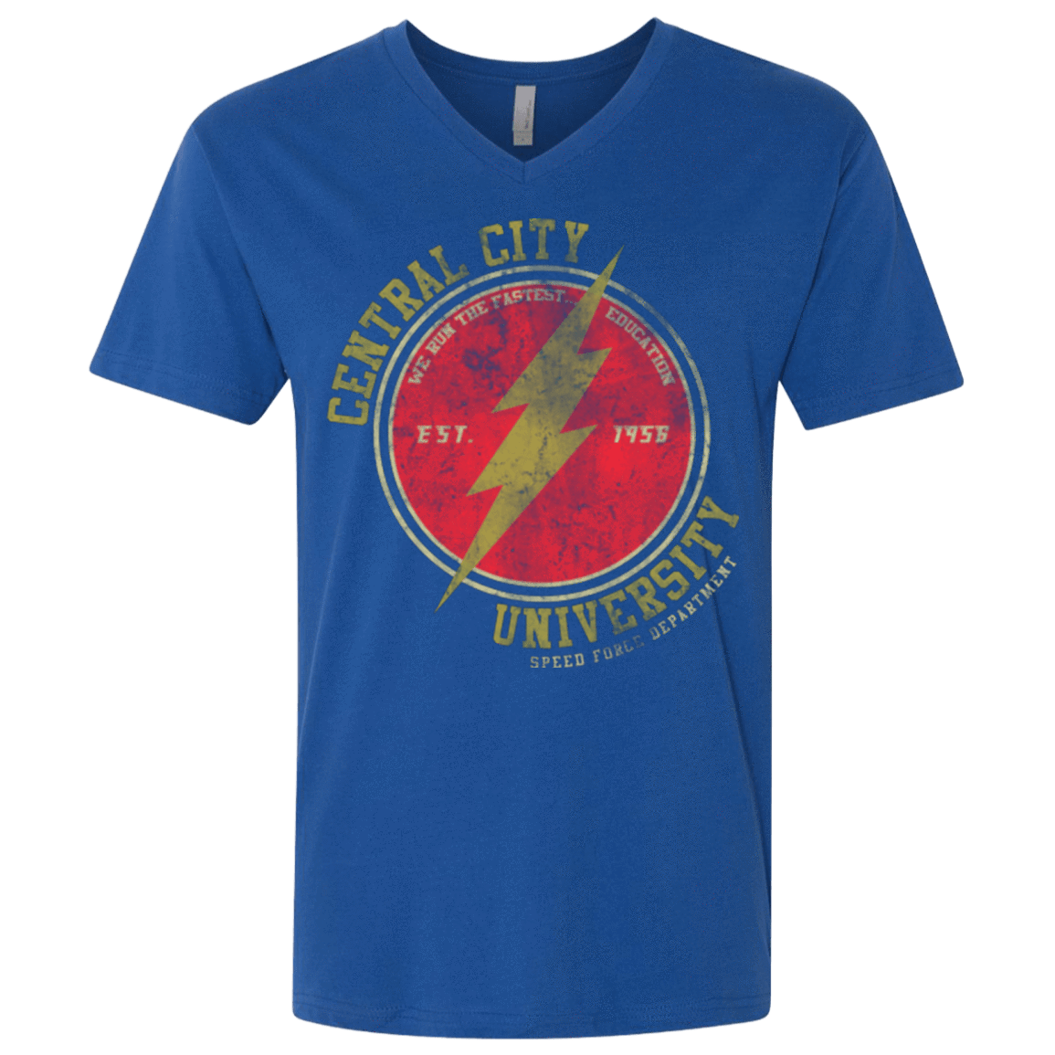 T-Shirts Royal / X-Small Central City U Men's Premium V-Neck